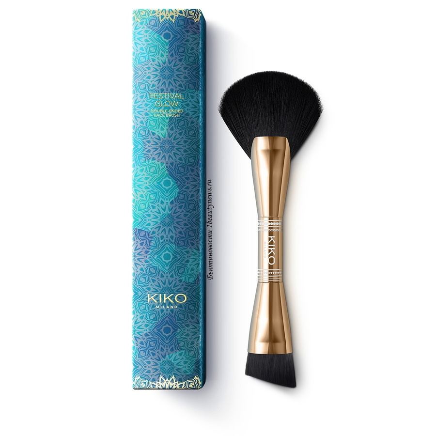 Kiko Milano Festival Glow Double-Ended Face Brush Summer 2022