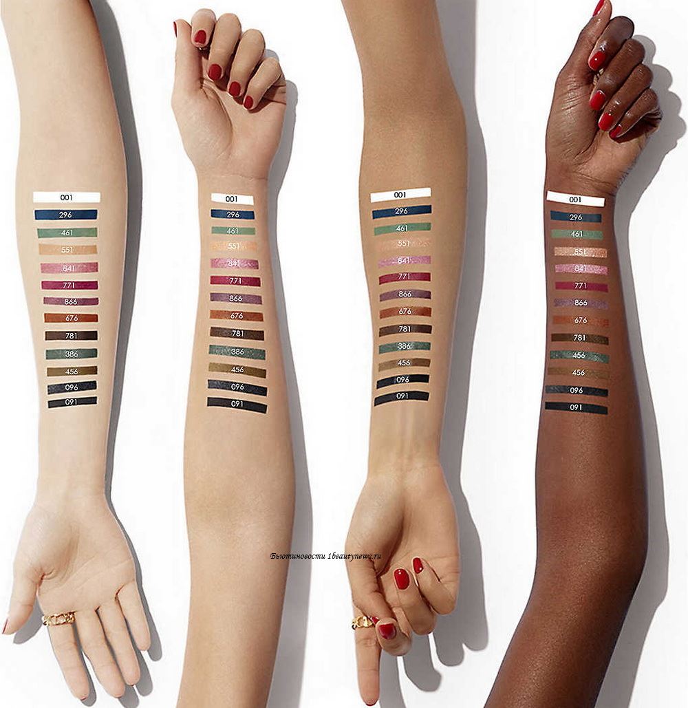 Dior Diorshow On Stage Liner Summer 2022 - Swatches