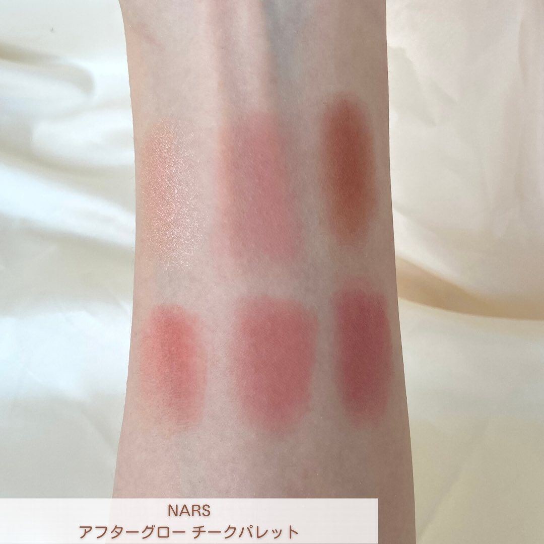 NARS Afterglow Cheek Palette Summer 2022 - Swatches