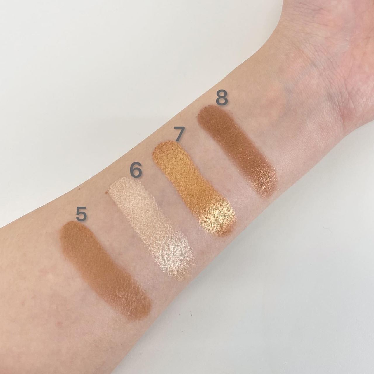 NARS Unrated Eyeshadow Palette Summer 2022 - Swatches