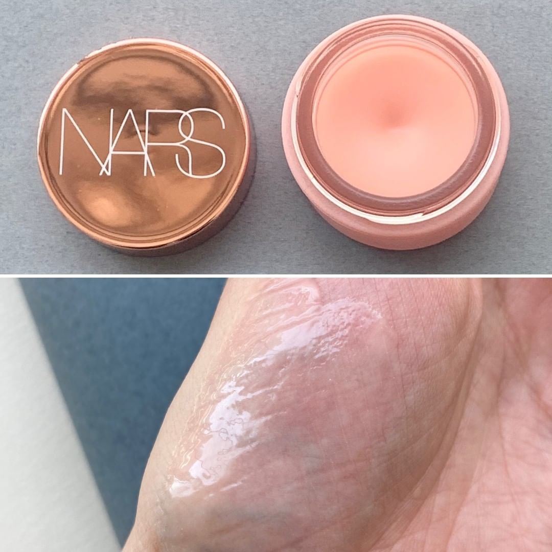 NARS Orgasm Lip Mask Summer 2022 - Swatches