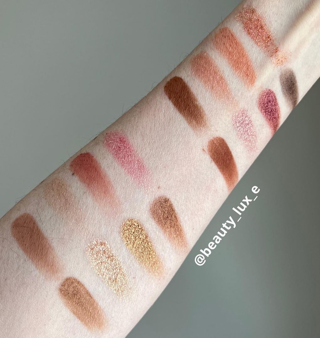 NARS Unrated Eyeshadow Palette Summer 2022 - Swatches