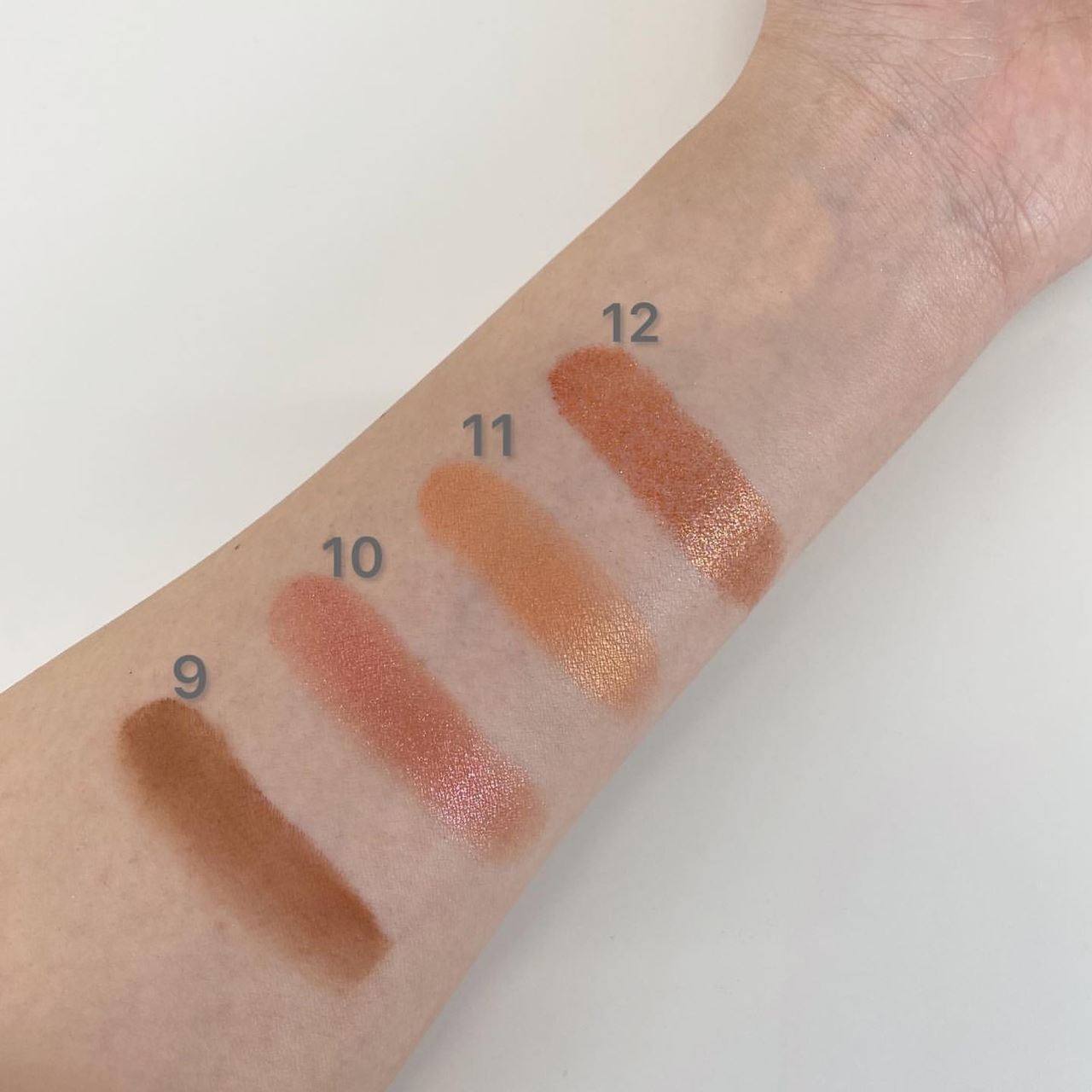 NARS Unrated Eyeshadow Palette Summer 2022 - Swatches