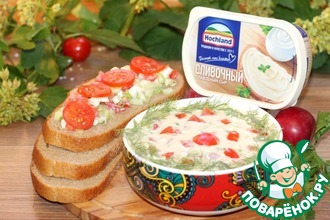 Слоёный пирог с картофелем и сыром